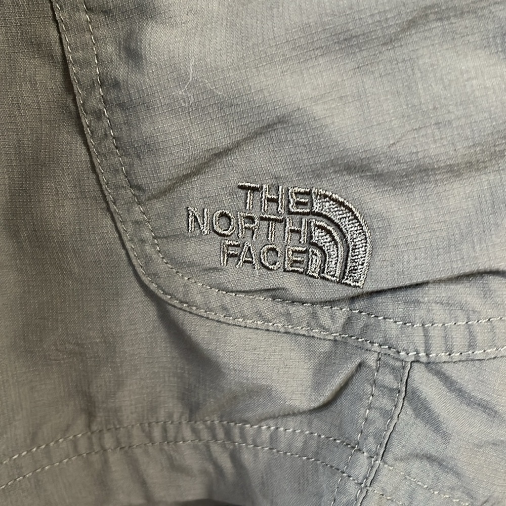 The North Face Nylon Cargo Shorts Olive Green Utility Hiking Outdoor - Picture 4 of 16